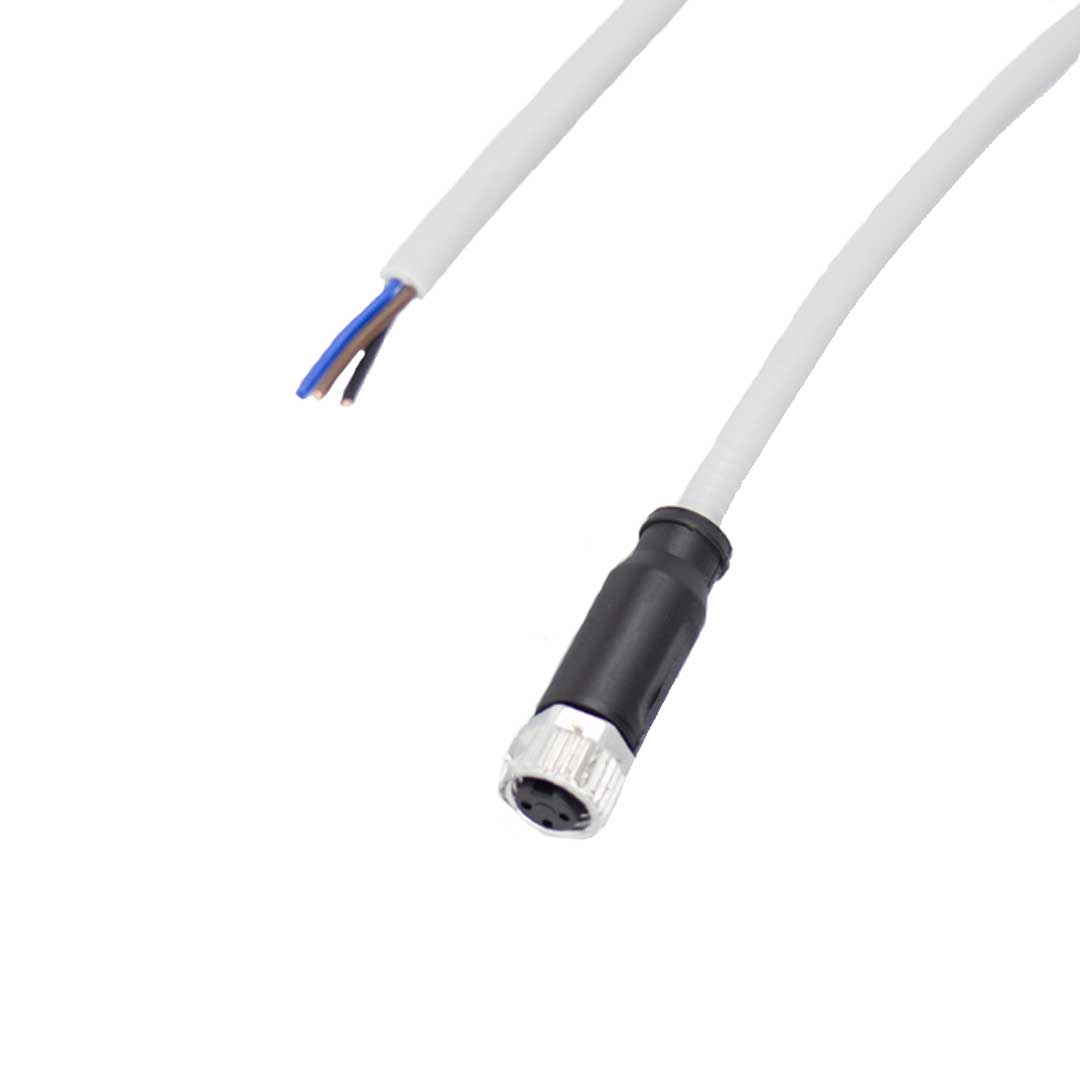 Кабель с прямым разъёмом RTK-M8-3-5M-PVC (M8x1, 3-пров. 5 м) Pemaks