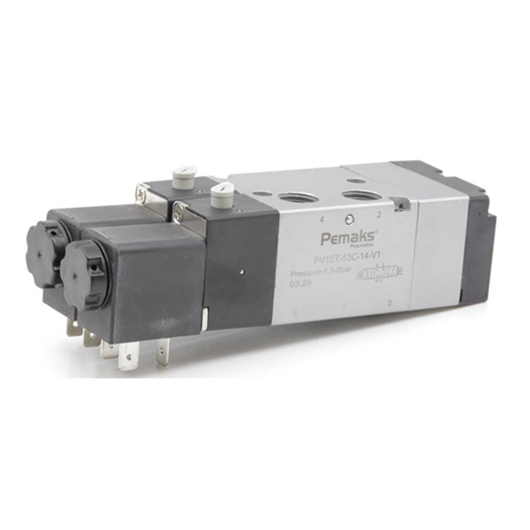 Пневматический распределитель PV1ET-53C-18-V1 Pemaks