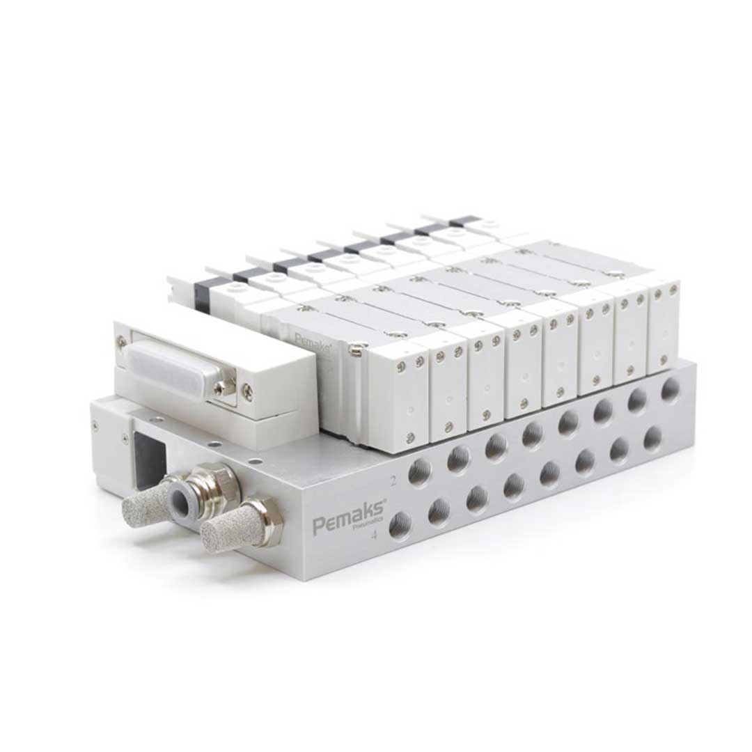 Пневмоостров PV2T-PN-8D-G18-V1 Pemaks