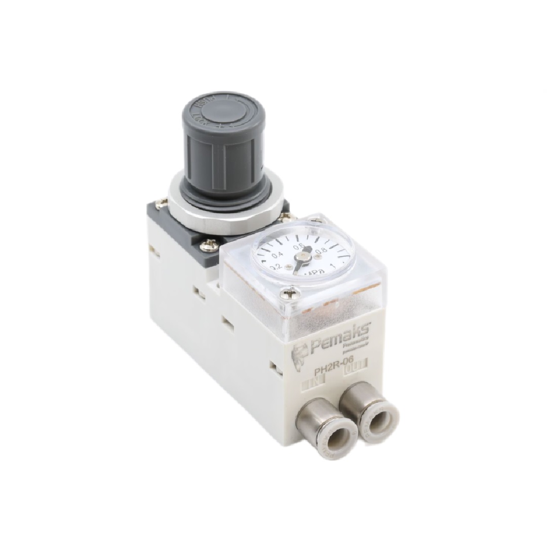 Регулятор давления с манометром PH2R-06 Pemaks