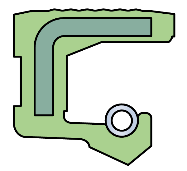 Уплотнение 18X35X7 HMS5 RG (CR)