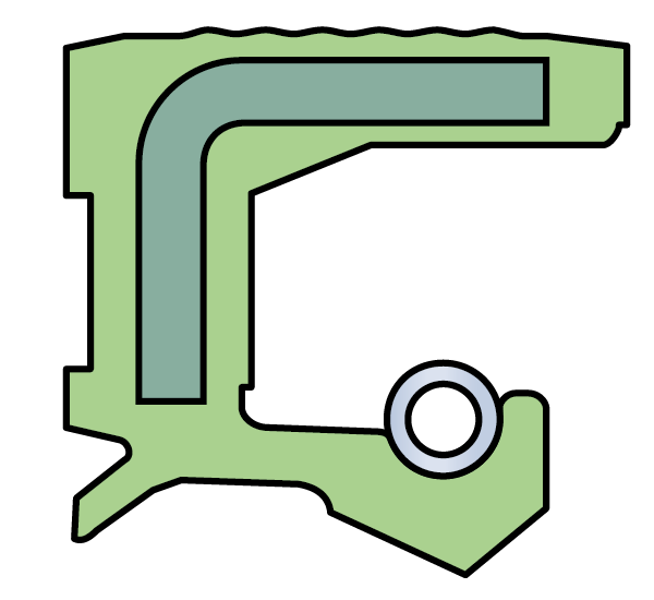 Уплотнение 85X140X12 HMSA10 RG (SKF)