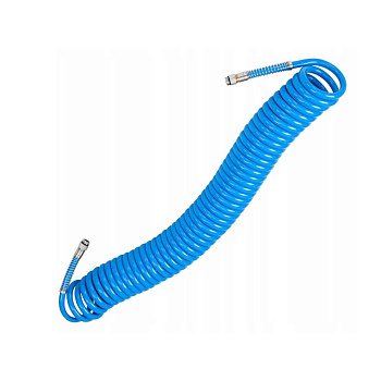 Спиральная полиуретановая пневмотрубка с фитингами PSGPU-M-8x5-3,5-1/4 Pemaks