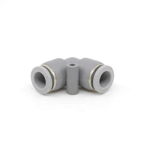 Пластиковый фитинг цанговый угловой PRNL-4 Pemaks