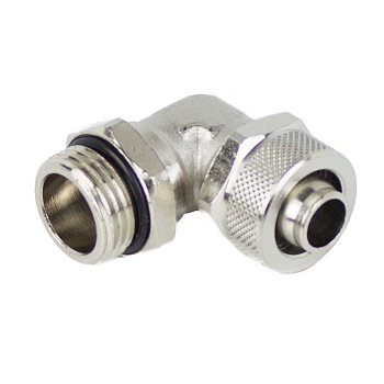 Фитинг угловой с накидной гайкой резьбовой PSKL-3/8-8/6 Pemaks