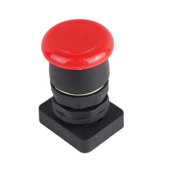 Красная кнопка - грибок, с пружинным возвратом PV1M-MBK Pemaks