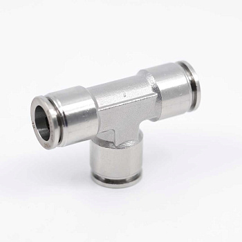 Тройник цанговый T-образный PRBT-8 Pemaks